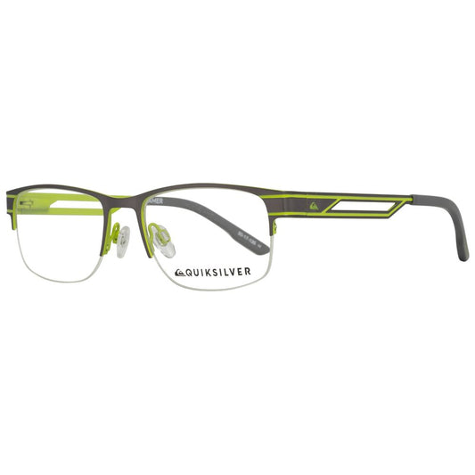 QUIKSILVER Bicolor Metal Glasses – Green Full-Rim Frame, 50mm