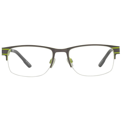 QUIKSILVER Bicolor Metal Glasses – Green Full-Rim Frame, 50mm