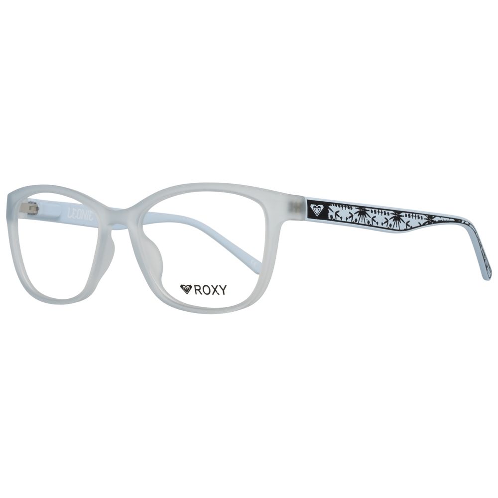 ROXY Women’s Optical Glasses – Transparent Square Frame, 54mm