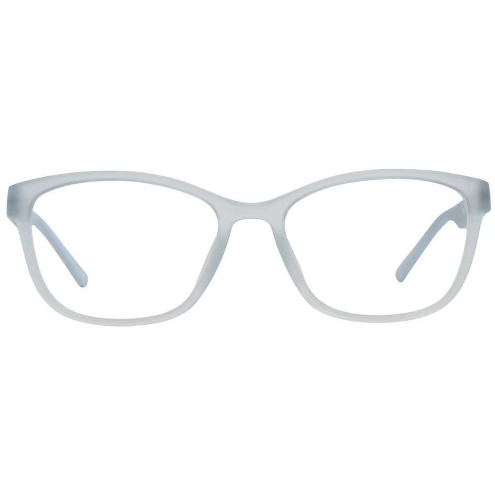 ROXY Women’s Optical Glasses – Transparent Square Frame, 54mm