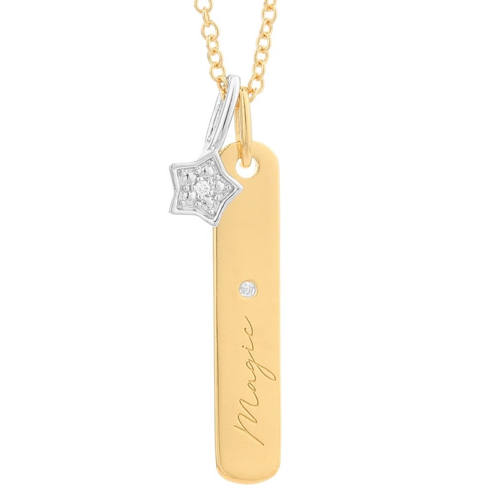 SECRECY Gold Silver Necklace - Elegant Sterling Silver Design