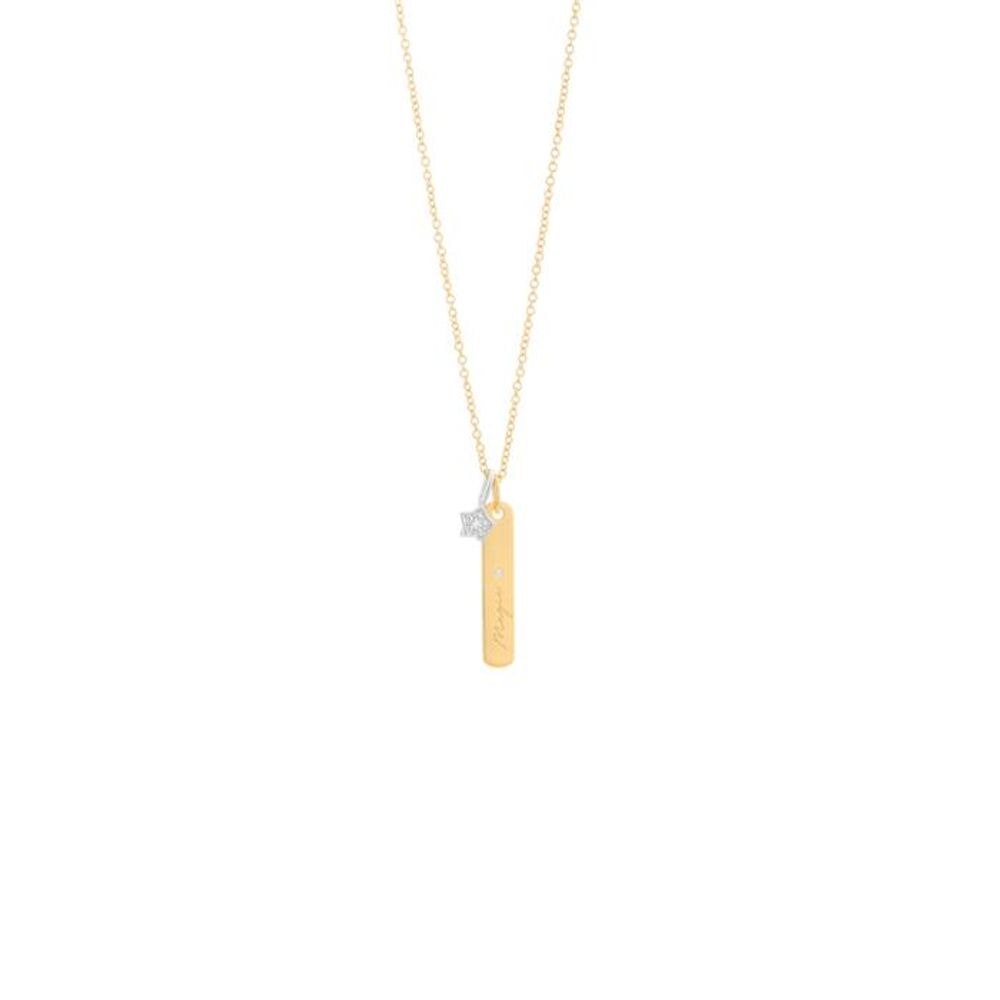 SECRECY Gold Silver Necklace - Elegant Sterling Silver Design