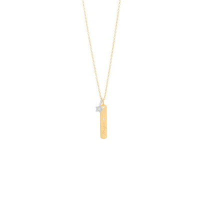 SECRECY Gold Silver Necklace - Elegant Sterling Silver Design