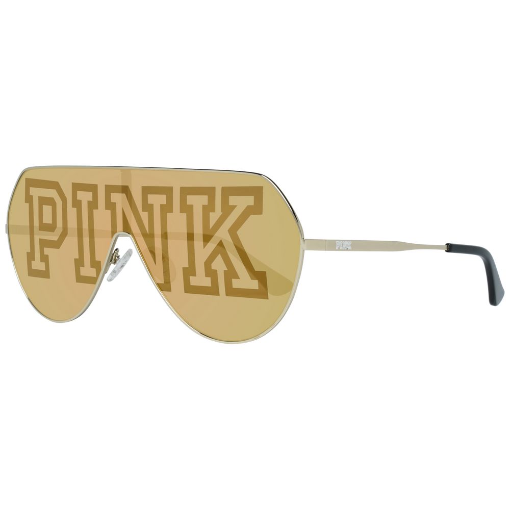 Victoria's Secret Gold Metal Sunglasses – Stylish Mirrored Lenses