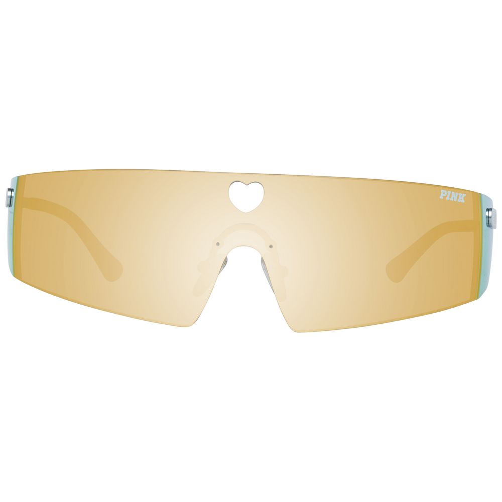 Victoria's Secret Women's Silver Metal Sunglasses – Mirrored Lenses