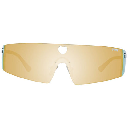 Victoria's Secret Women's Silver Metal Sunglasses – Mirrored Lenses