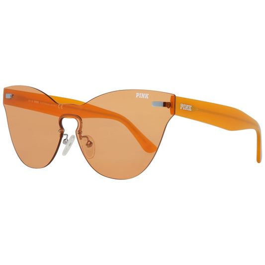 Victoria's Secret Women's Sunglasses – Orange Plastic Frame, Mono Lenses