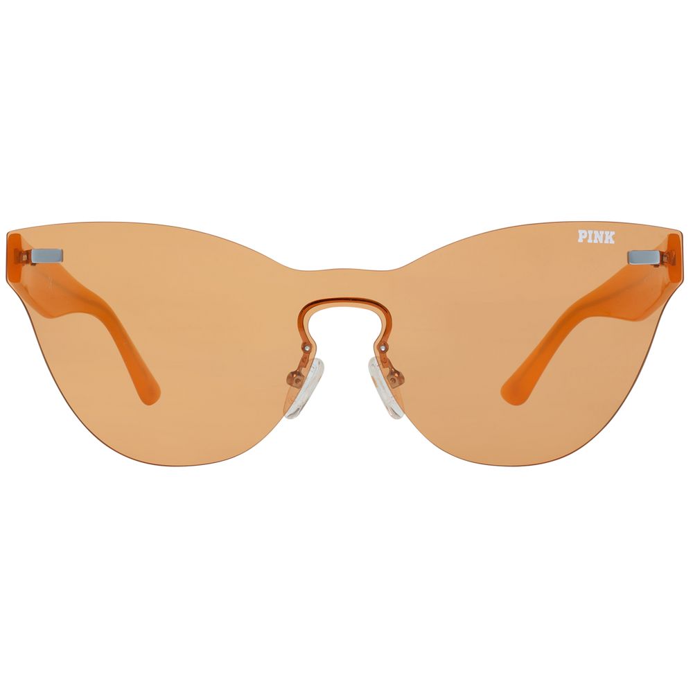 Victoria's Secret Women's Sunglasses – Orange Plastic Frame, Mono Lenses