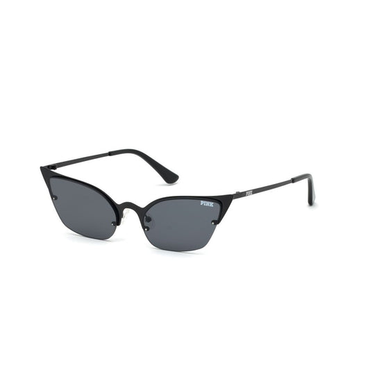 Victoria's Secret Black Metal Sunglasses – Flattering Rimless Design