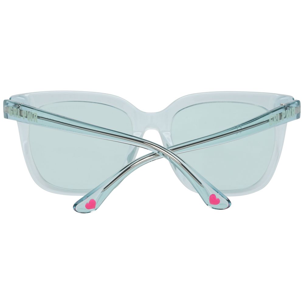 Victoria's Secret Women's Sunglasses – Blue Plastic Frame, 100% UV Protection