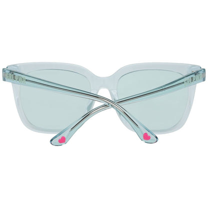 Victoria's Secret Women's Sunglasses – Blue Plastic Frame, 100% UV Protection