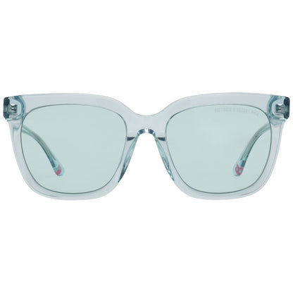 Victoria's Secret Women's Sunglasses – Blue Plastic Frame, 100% UV Protection