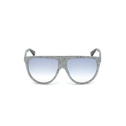 Victoria's Secret Women’s Sunglasses – White Acetate Frame, Grey Lenses
