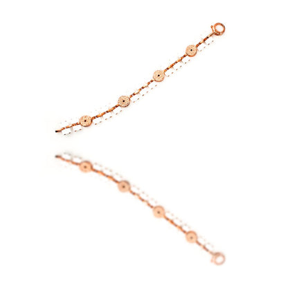GC Bicolor Silver Bracelet for Women - Elegant Charm