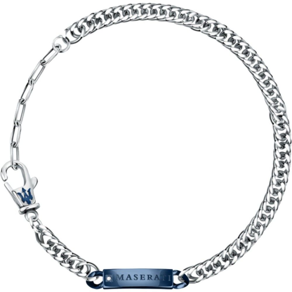 Maserati Gray Stainless Steel Bracelet - JM221ATY09