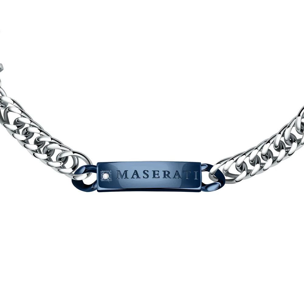 Maserati Gray Stainless Steel Bracelet - JM221ATY09