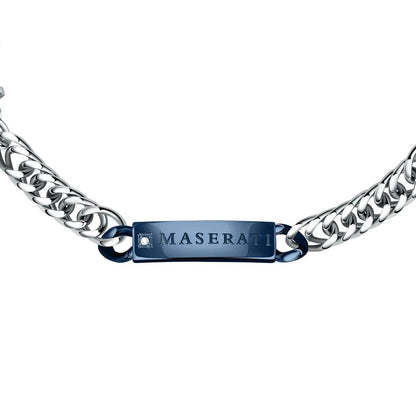 Maserati Gray Stainless Steel Bracelet - JM221ATY09