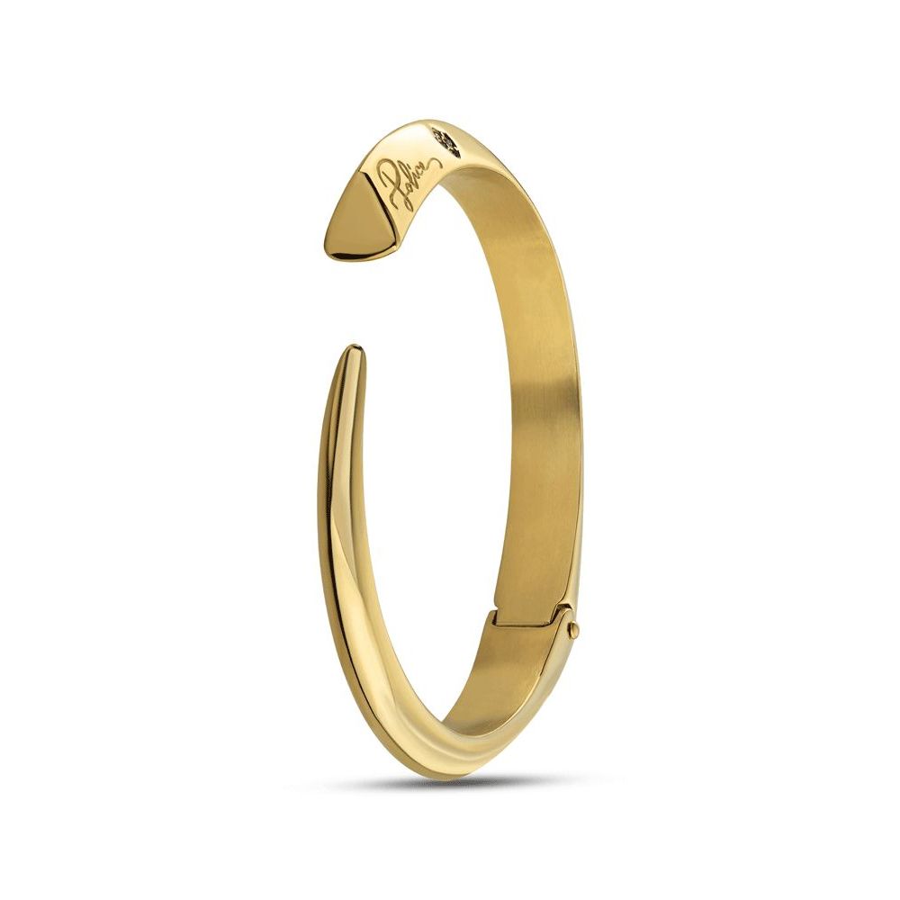 Police Gold Stainless Steel Bracelet for Women - PEJLB2213102 (19CM)
