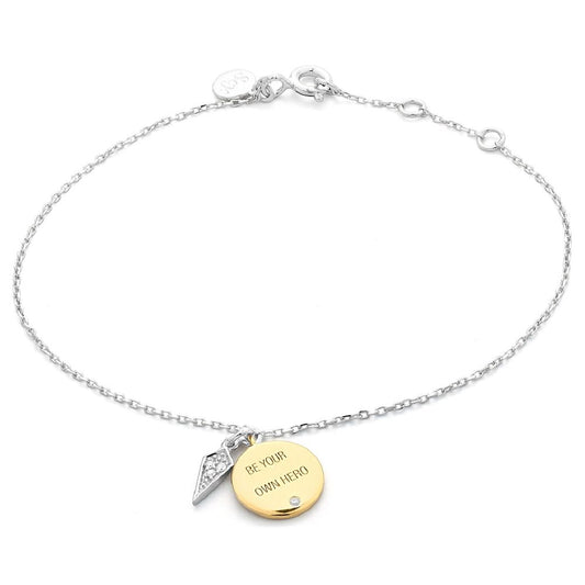 SECRECY Gray Silver Bracelet