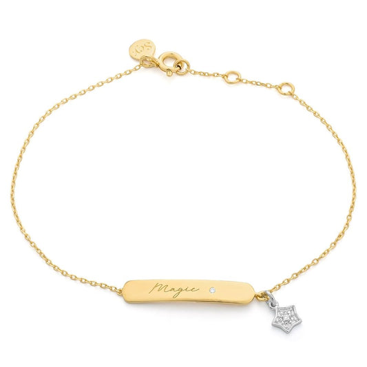 SECRECY Gold Silver Bracelet - Elegance in Every Detail