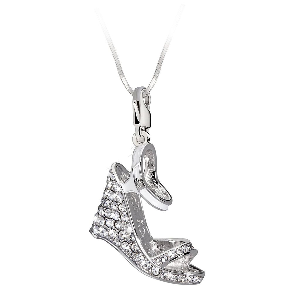 Glamour White Silver Bracelet