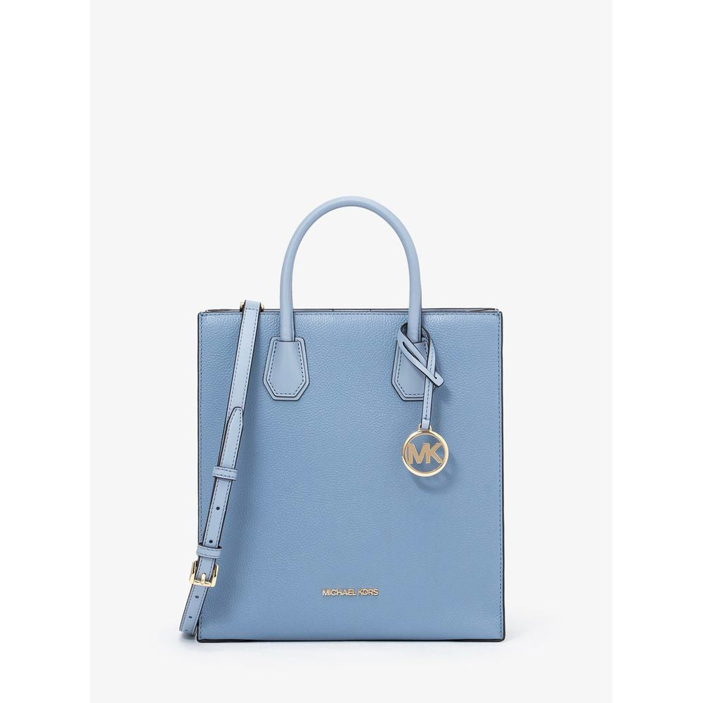 Michael Kors Blue Leather Handbag – Effortless Elegance