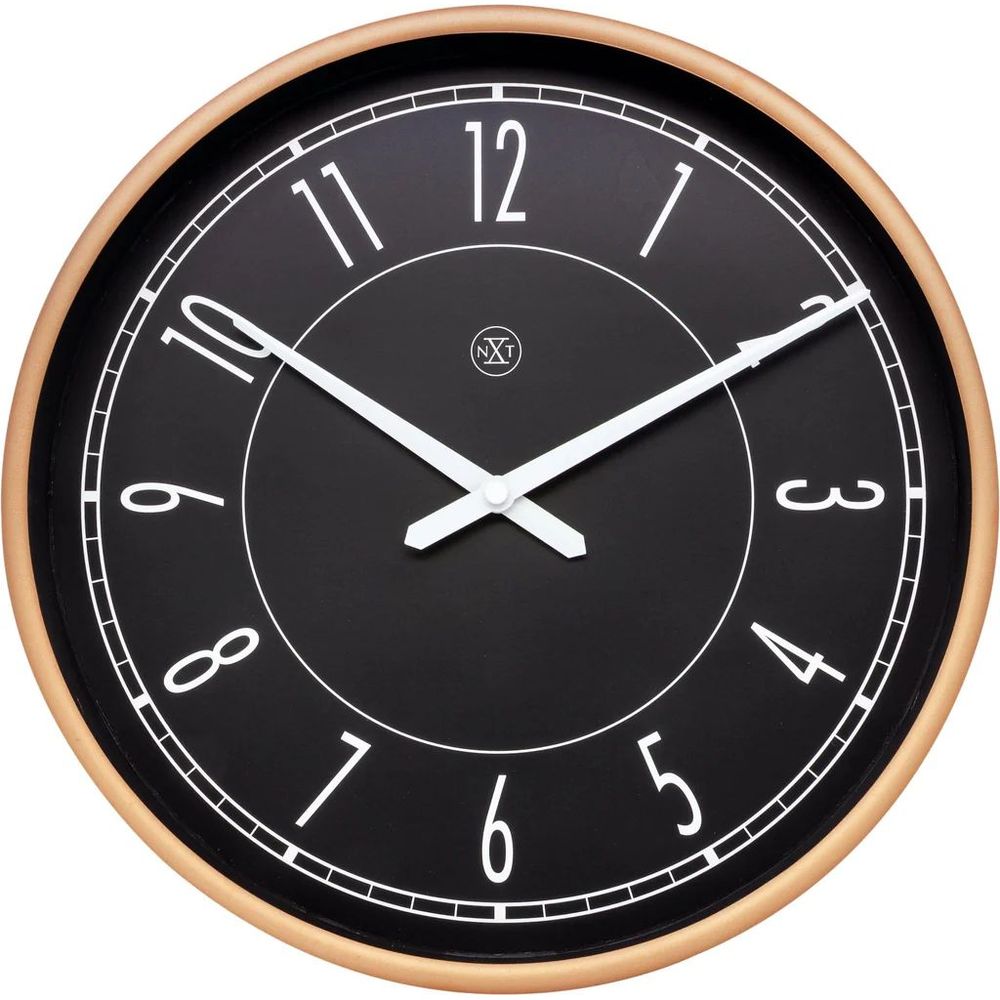 NEXTIME Black Plastic Watch - Stylish Quartz Timepiece