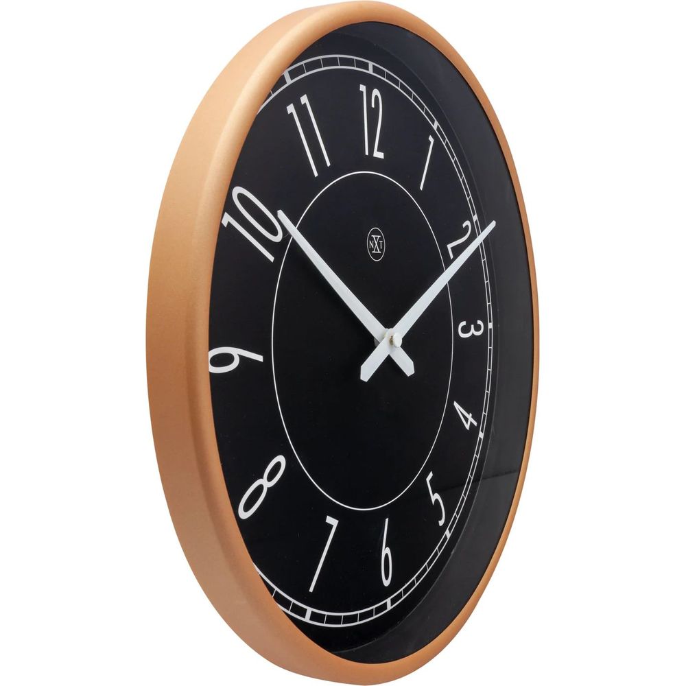 NEXTIME Black Plastic Watch - Stylish Quartz Timepiece
