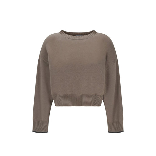 Brunello Cucinelli Beige Cashmere Sweater for Women