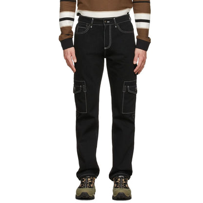 Burberry Black Cotton Cargo Pants: Timeless Elegance Meets Modern Functionality