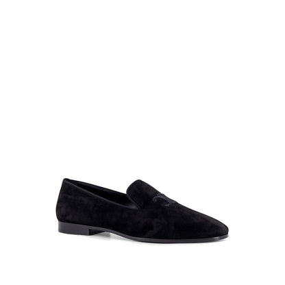 Celine Black Calfskin Slip-On Loafers for Men