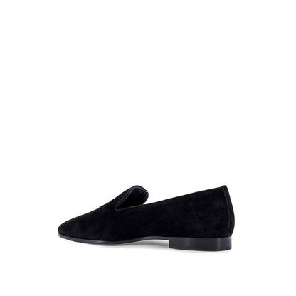 Celine Black Calfskin Slip-On Loafers for Men