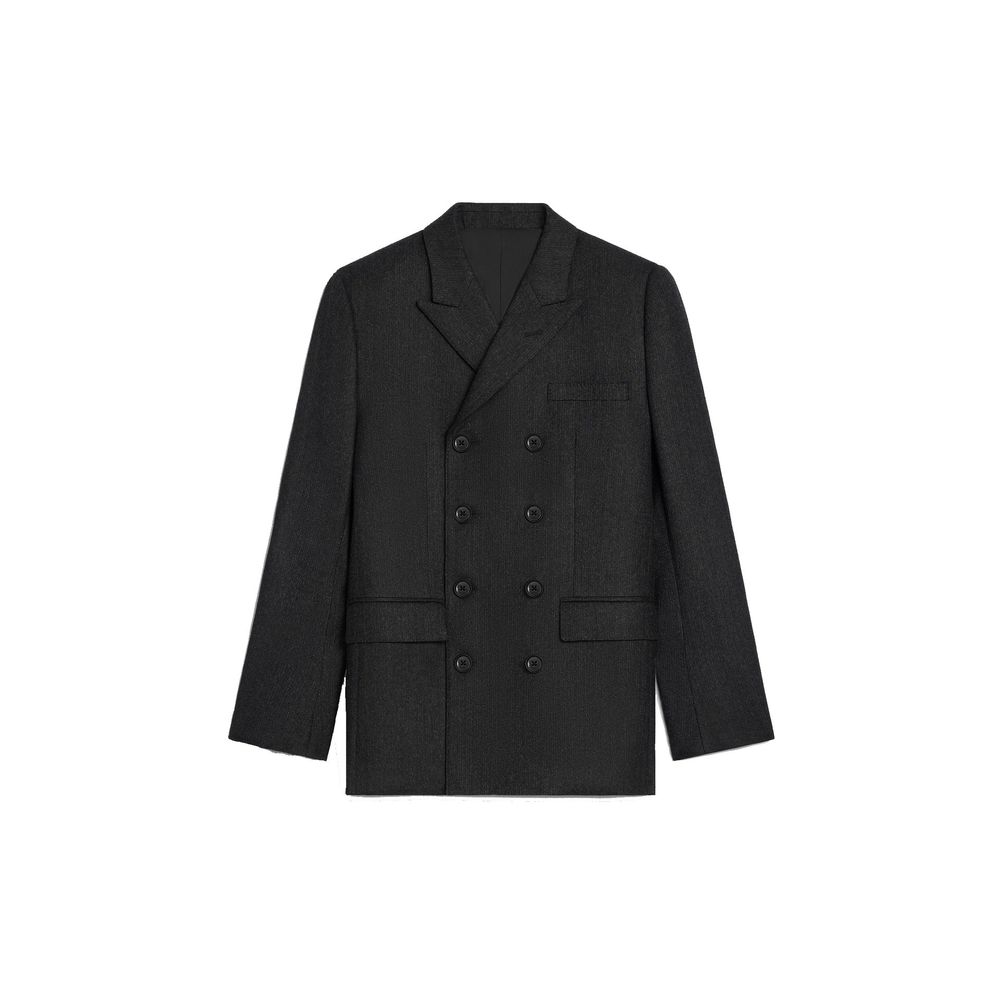 Celine Gray Wool Blazer for Men