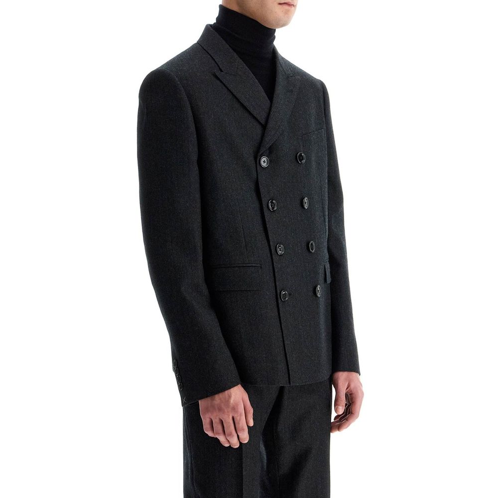 Celine Gray Wool Blazer for Men