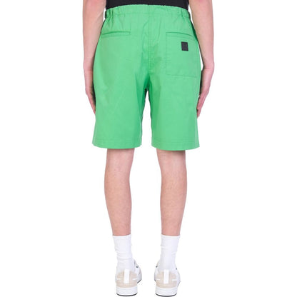 Kenzo Bicolor Cotton Shorts for Men