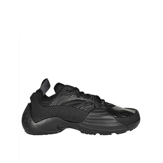 Lanvin Black Polyethylene Athletic Sneakers for Men