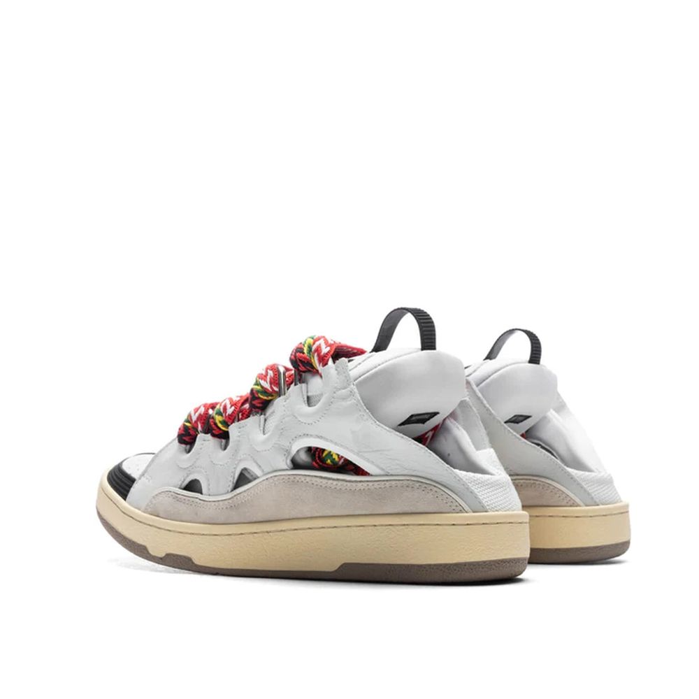 Lanvin White Calfskin Chunky Sneakers for Women