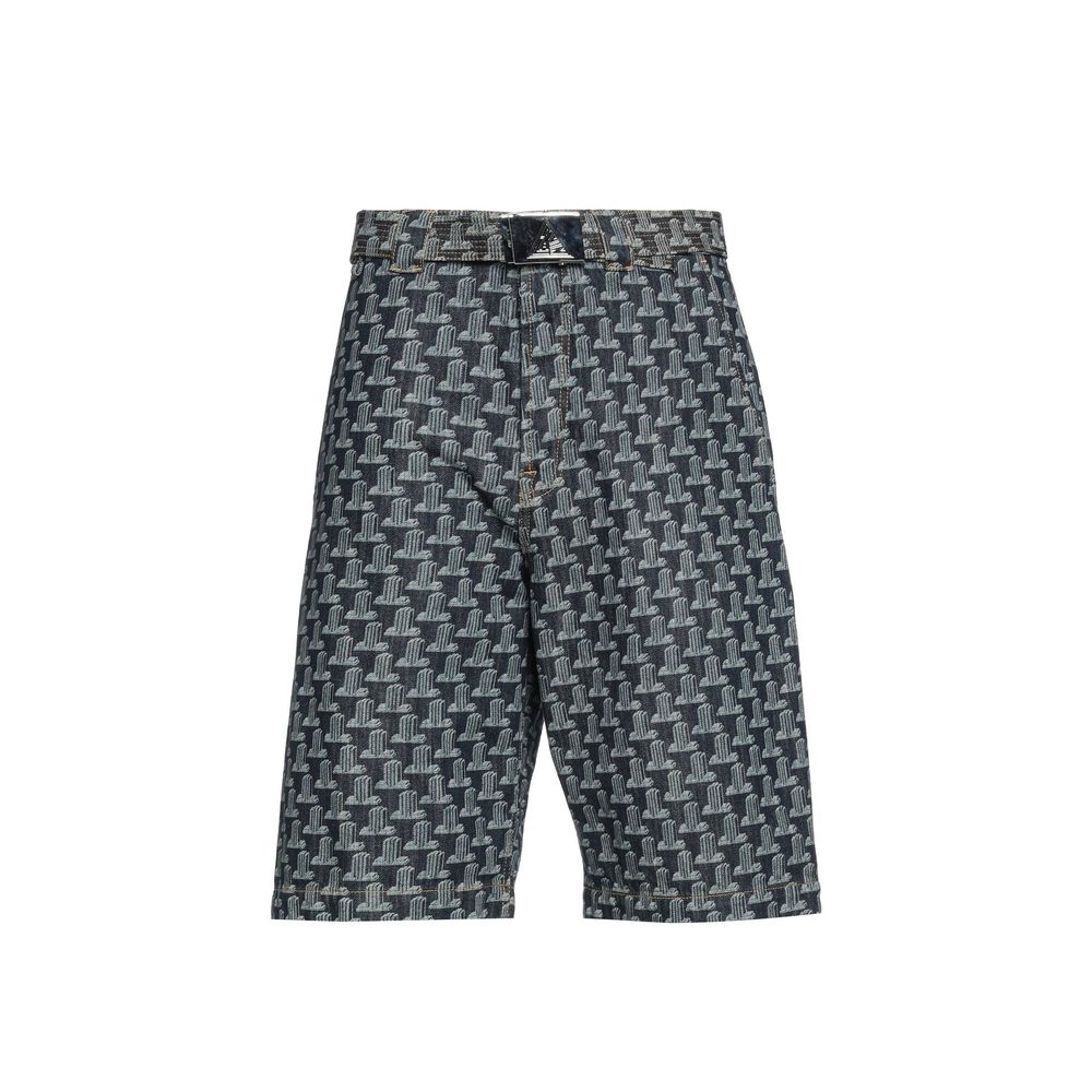 Lanvin Blue Denim Shorts for Men