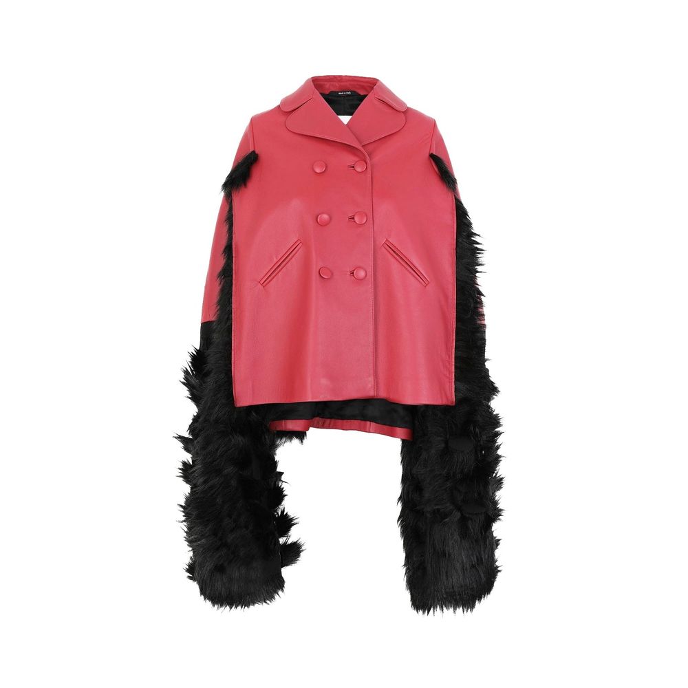 Maison Margiela Multicolor Leather Cloaks