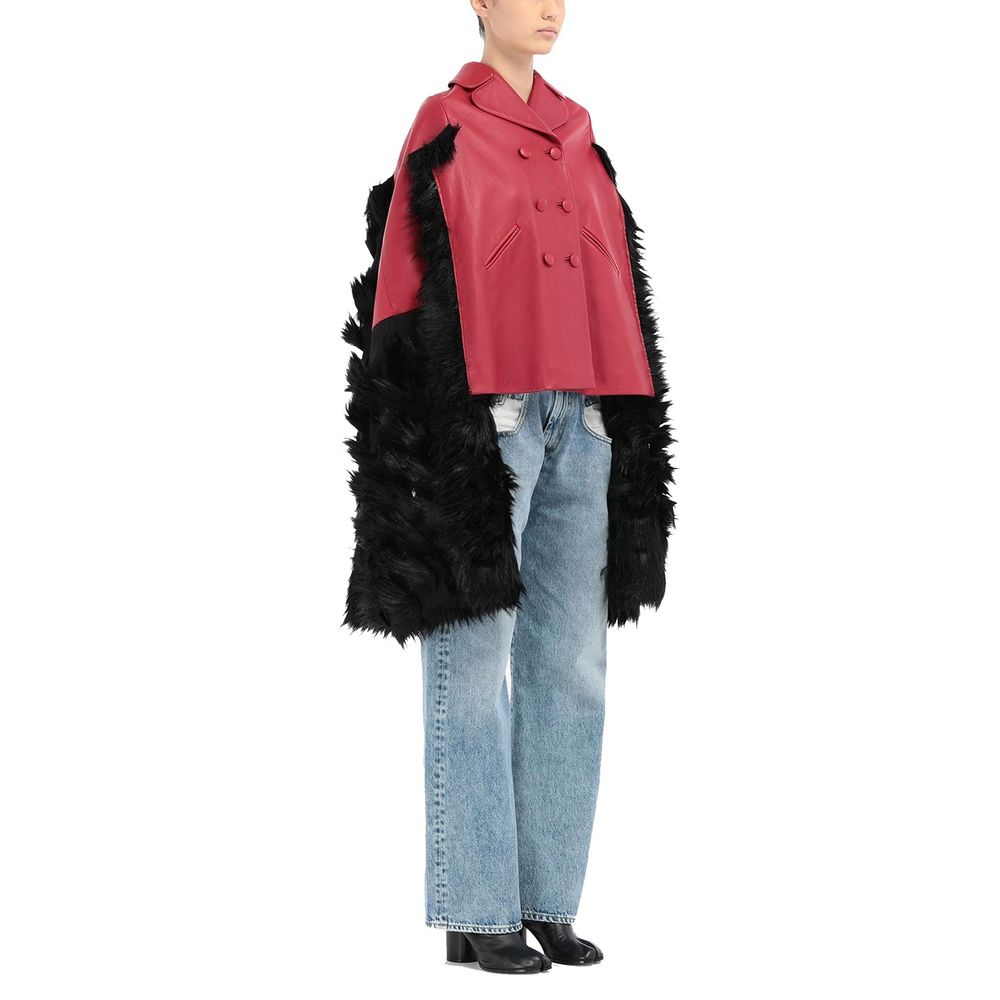 Maison Margiela Multicolor Leather Cloaks