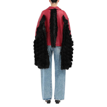 Maison Margiela Multicolor Leather Cloaks