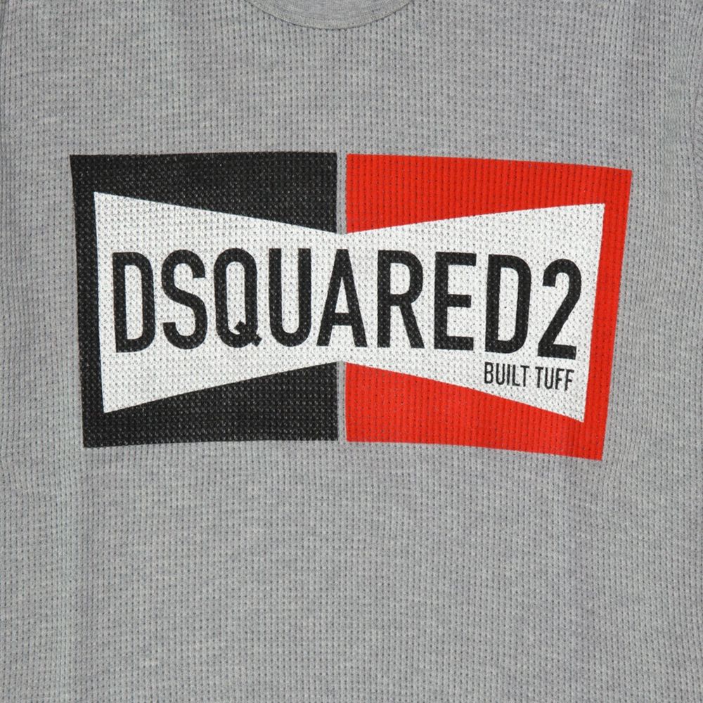Dsquared² Gray Cotton T-Shirt - Classic Comfort