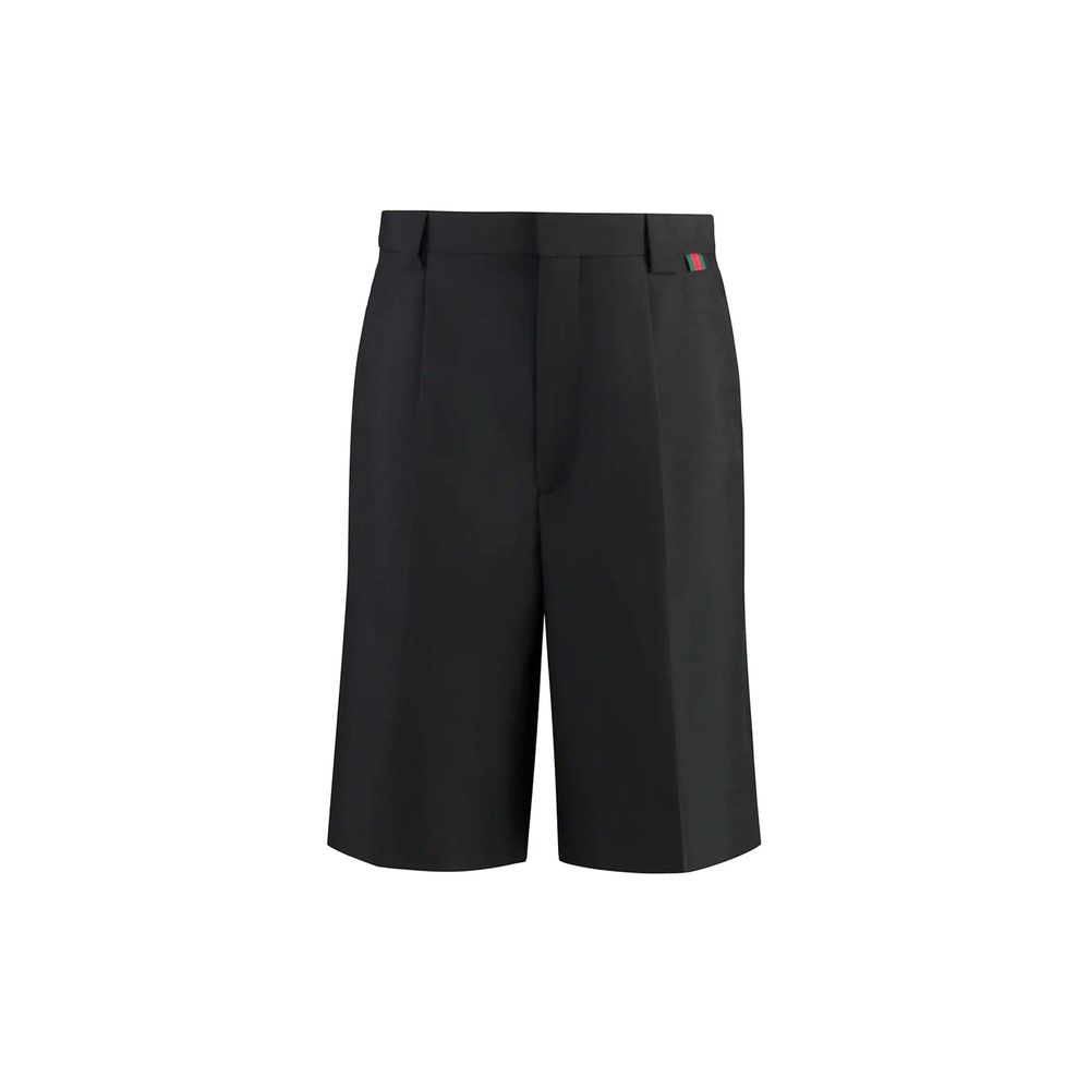 Gucci Black Bermuda Shorts for Men