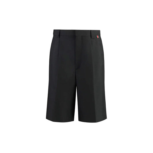 Gucci Black Bermuda Shorts for Men