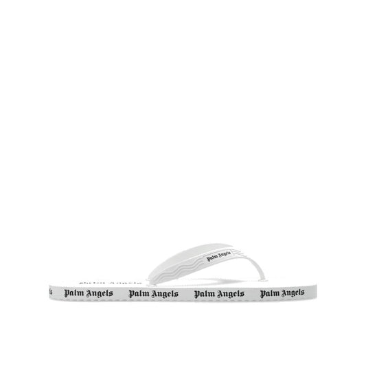 Palm Angels White Rubber Slides: Embrace Urban Luxury