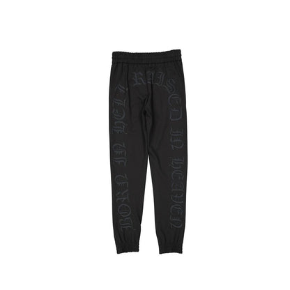 Philipp Plein Black Elastane Joggers