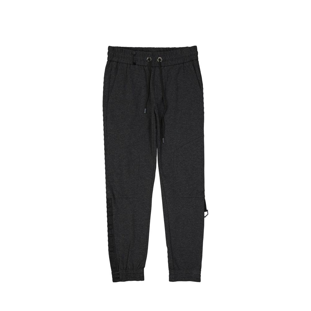 Philipp Plein Gray Cotton Joggers