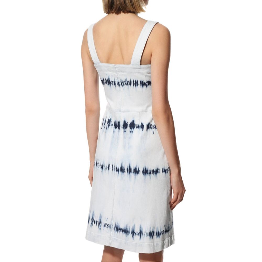 Stella McCartney Blue Tie Dye Denim Dress