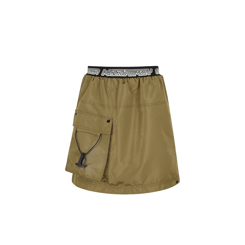 Stella McCartney Khaki Green Cargo Skirt