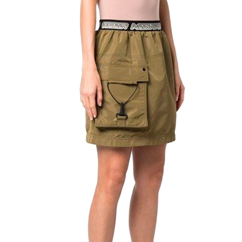 Stella McCartney Khaki Green Cargo Skirt